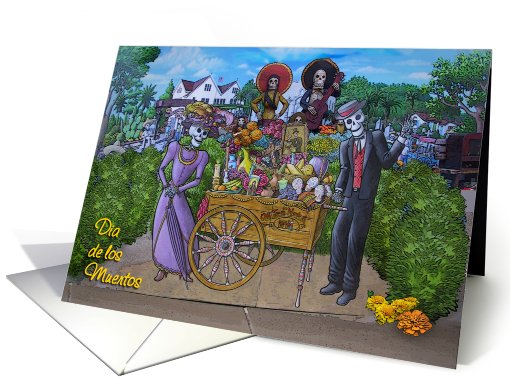 Dia de los Muertos card (491389)