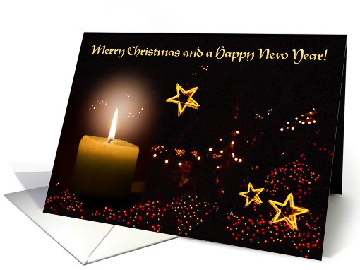 Christmas Candle card (519258)