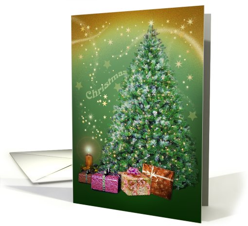 Christmas Tree card (525982)