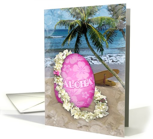 Happy Easter Hawaiian Style card (560486)