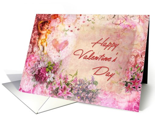 Romantic Happy Valentine's card (561630)