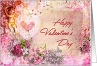 Romantic Happy Valentine’s card