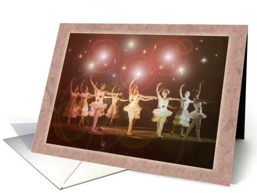 Ballet card (693532)