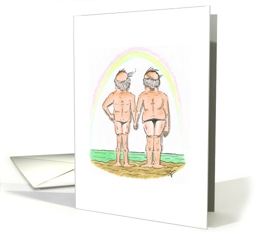 Gay Greetings - Gay Anniversary card (481392)