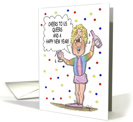 Queer New Year
 card (743368)