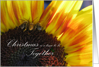 Christmas is a time to be Together - Business card