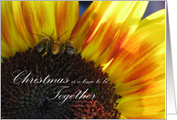 Christmas is a time to be Together card