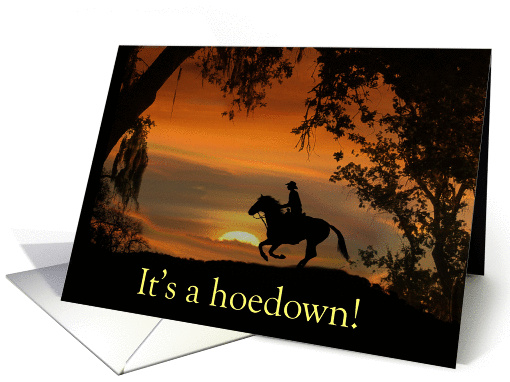 Country Western Party Invitation card (1276814)