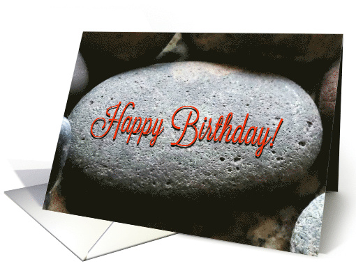 Hope your Birthday Rocks Happy Birthday card (1479670)