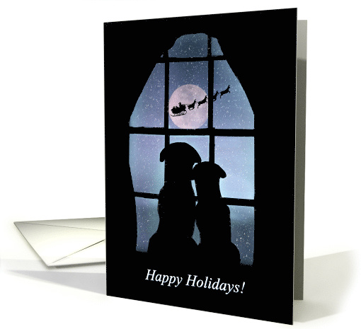Happy Holidays from Our House to Yours Cute Dogs and... (1492148)