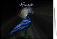 Halloween The Raven Edgar Allan Poe’s The Raven Nevermore card