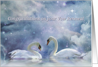 Congratulations on Vow Renewal, Pretty Congratulations Vow Renewal card