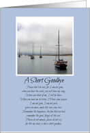 Spiritual Sympathy Sailboats in the Mist card