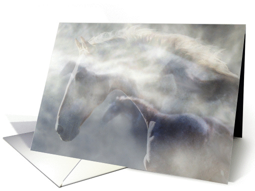 Spirit of the Horse Sympathy card (654573)