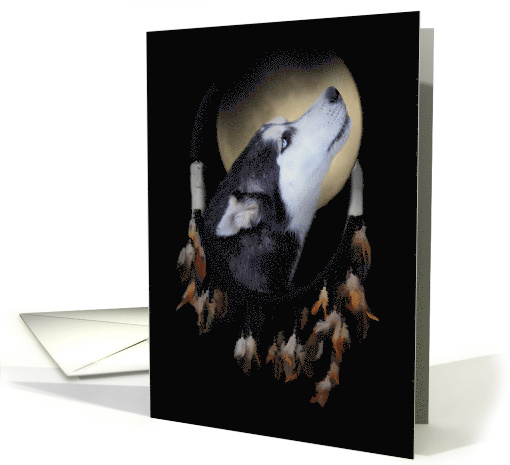 Dreamcatcher husky birthday, Native American, Spritiual... (936508)