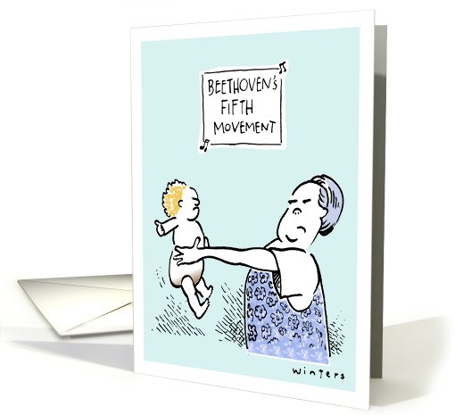 Beethoven Baby card (499091)