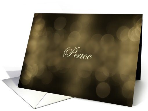 Christmas-Peace card (730789)