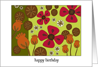 Poppy Pods- Birthday card