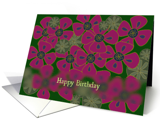 Poppies- Birthday card (746813)