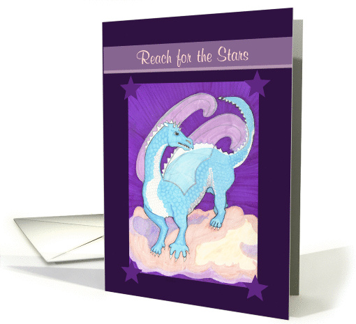 Dragon in the Clouds-Reach for the Stars Encouragement card (1123694)