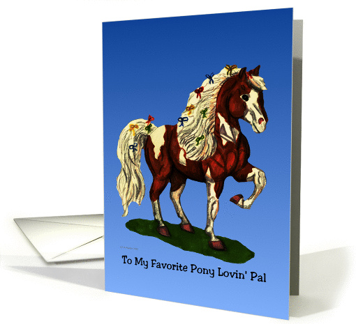 Pony Pal Birthday card (966433)