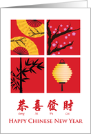 Chinese New Year - Chinese Ornaments card