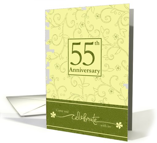 55th Anniversary Invitation card (589246)