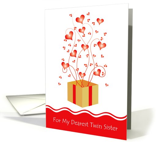 Happy Birthday Twin Sister card (589998)