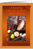 Thanksgiving Harvest Friendship card