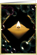 Floating Candle card