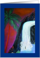 Night Falls On Hawaii Love and Romance card