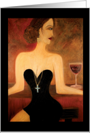 Sadie’s Last Syrah Invitation to wine tasting party card