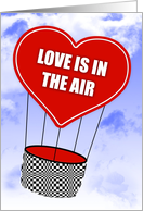 Love Is In The Air card
