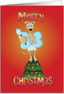 whippet - fairy costume card