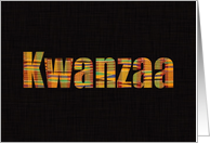 Kwanzaa card