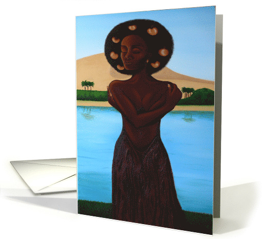 'Fruitful Mind' (Female) blank card (815136)