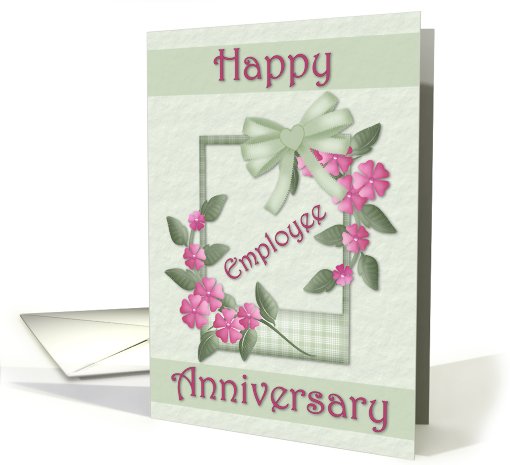 Employee Anniversary card (552063)
