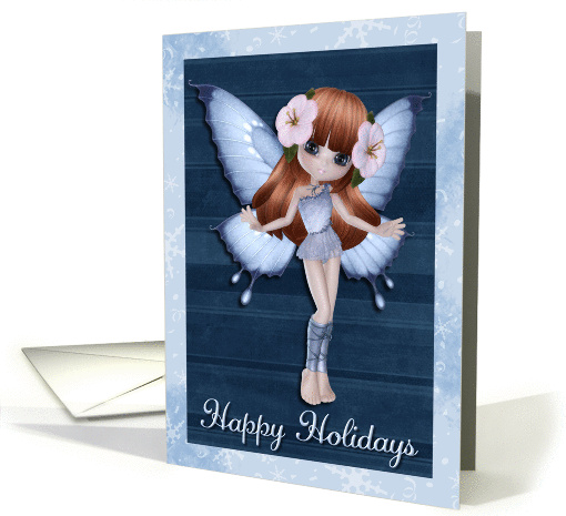 Happy Holidays! Fairy card (999627)