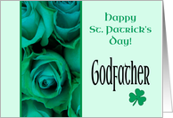 Godfather Happy St. Patrick’s Day Irish Roses card