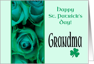 Grandma Happy St. Patrick’s Day Irish Roses card