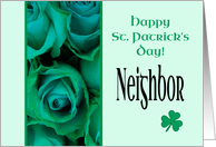 Neighbor Happy St. Patrick’s Day Irish Roses card