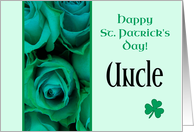 Uncle Happy St. Patrick’s Day Irish Roses card