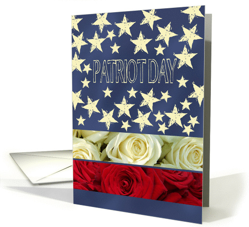Patriot Day - Patriotic roses card (1309176)