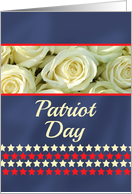 Patriot Day - Patriotic roses card