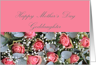 Mother’s Day Goddaugher Eucalyptus and Pink Roses card