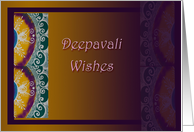 Diwali Wishes -Rangoli Design card