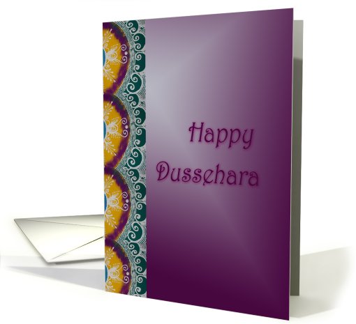 Dussehara Wishes -Rangoli Design card (622115)