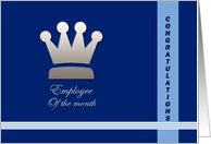Employee of the month card