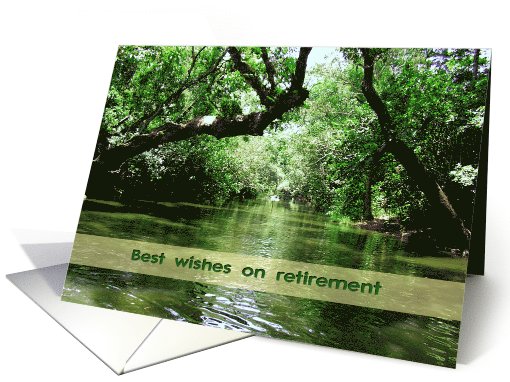 Retirement of a coworker - River card (762226)