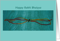 Happy rakhi bhaiyya
